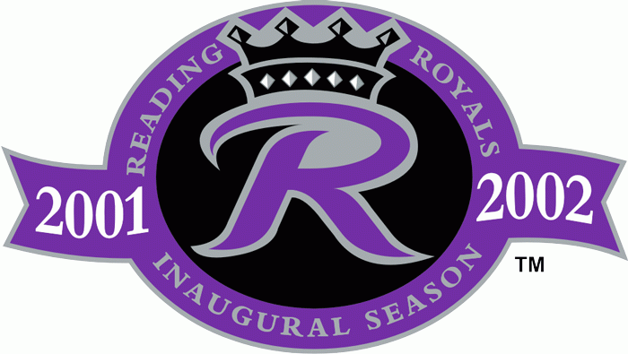 reading royals 2002 anniversary logo iron on transfers for clothing